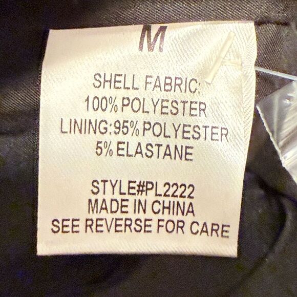 Pink Lily Call On You Black Plaid Lined High Waisted Shorts Size Medium‎ NWOT - Picture 10 of 10